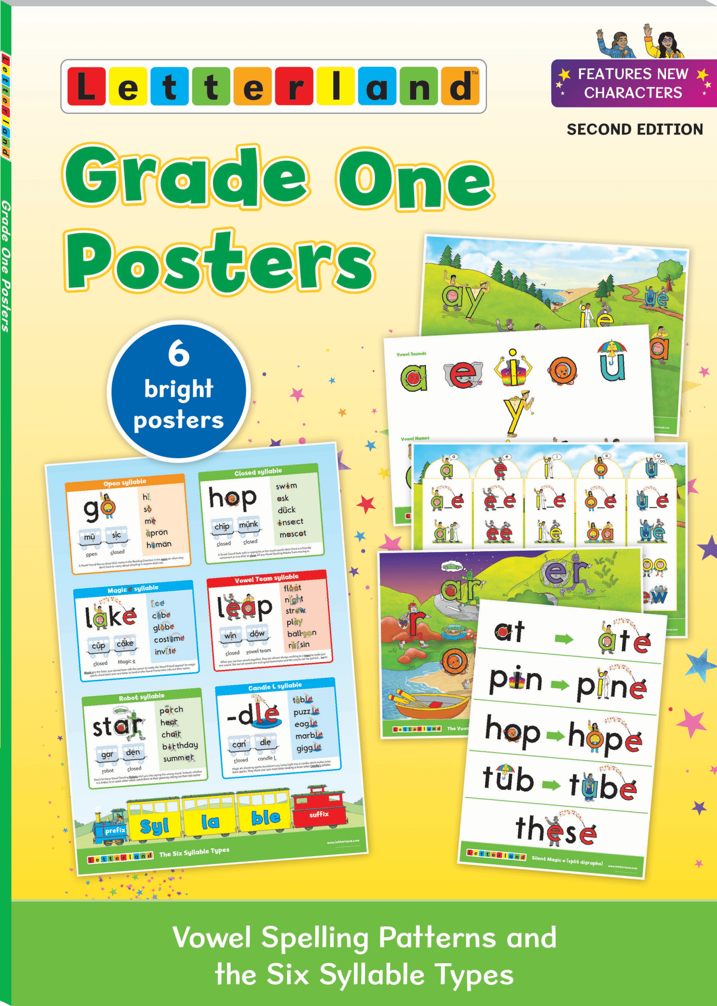 Grade One Posters (2nd Edition) - Letterland Canada