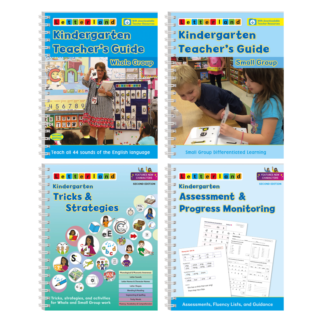 Kindergarten Teacher's Guide Set (2nd Edition) - Letterland Canada
