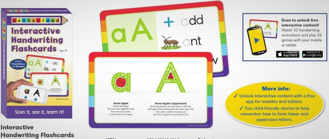 Interactive Handwriting Flashcards