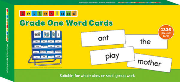 Grade One Word Cards