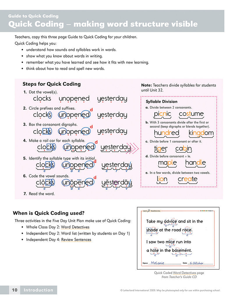 Grade Two Teacher's Guide