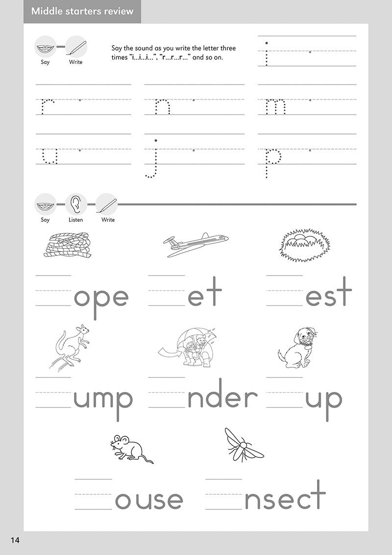 Grade 1 Handwriting Practice