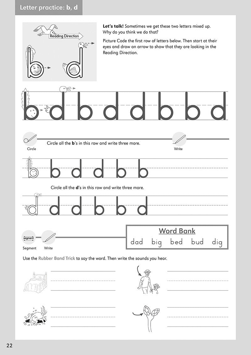 Grade 1 Handwriting Practice