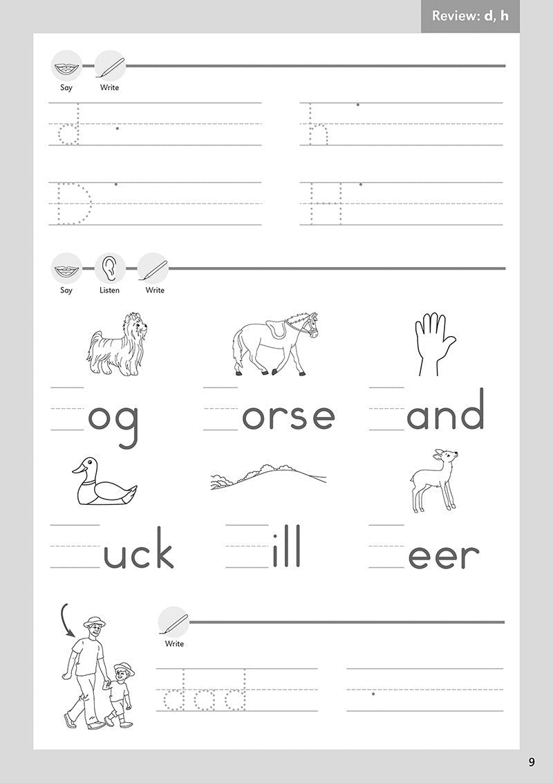 Kindergarten Handwriting Practice - Letterland Canada