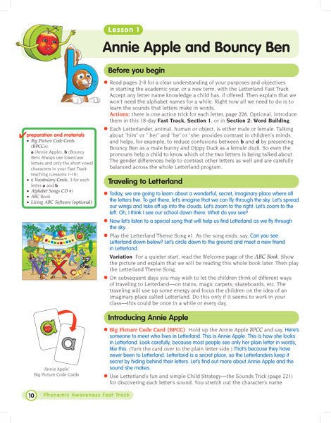 Kindergarten Vol.1 Teacher's Guide - Letterland Canada