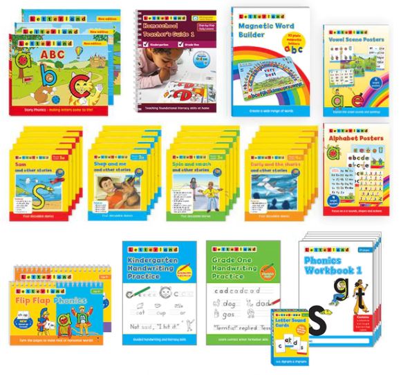 Letterland Homeschool Pack (K - 1) - Letterland Canada