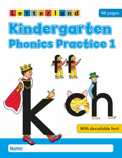 Kindergarten Phonics Practice (Set of 2)