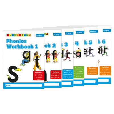 Phonics Workbooks (1-6)