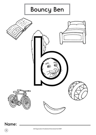 A-Z Copymasters [Classic] - Letterland Canada