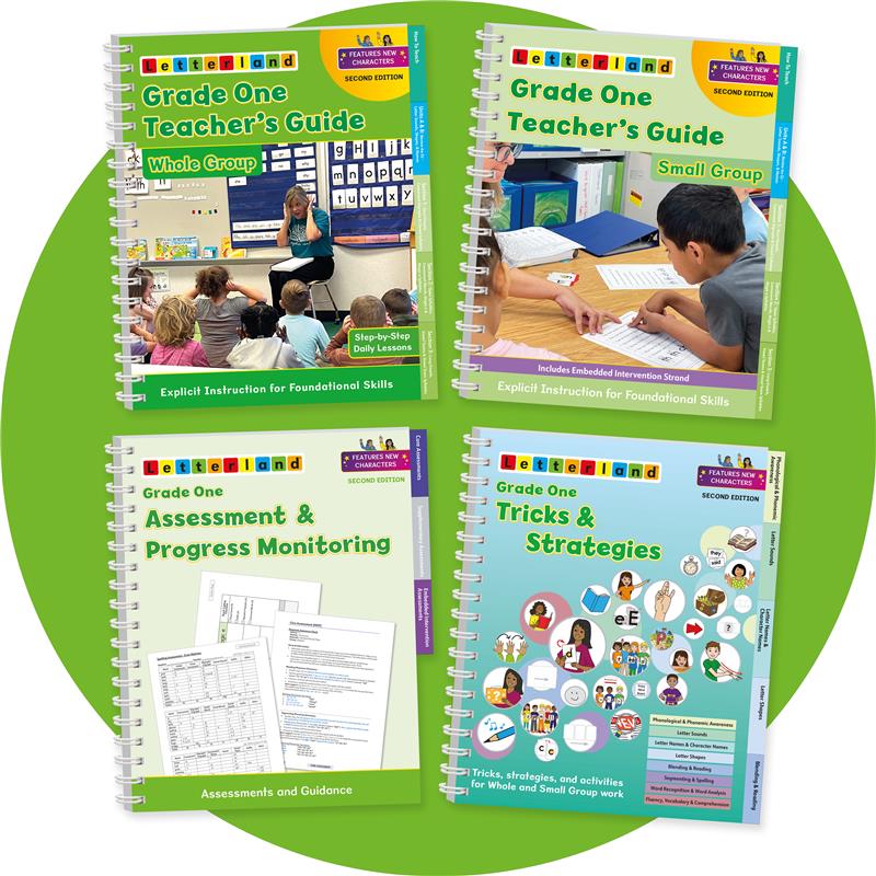 Grade One Teacher's Guide Set (2nd Edition) - Letterland Canada
