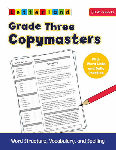 Grade Three Copymasters - Letterland Canada