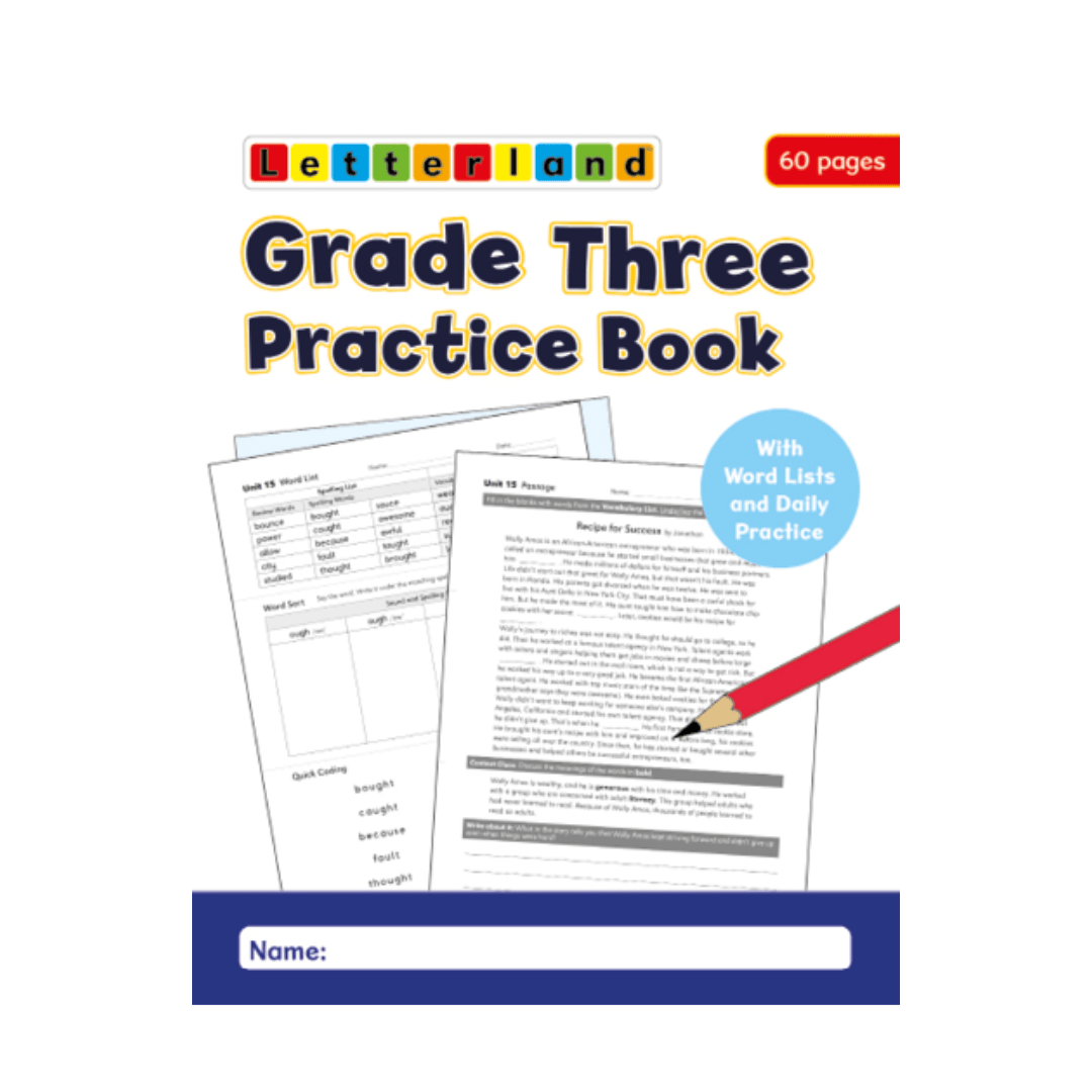 Grade Three Practice - Letterland Canada