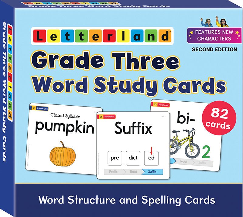 Grade Three Word Study Cards - Letterland Canada
