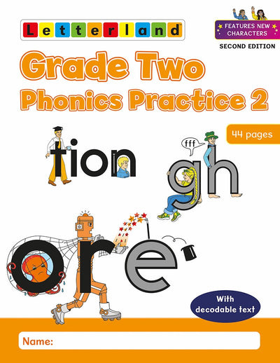 Grade Two Phonics Practice (Set of 2) (2nd Edition) - Letterland Canada