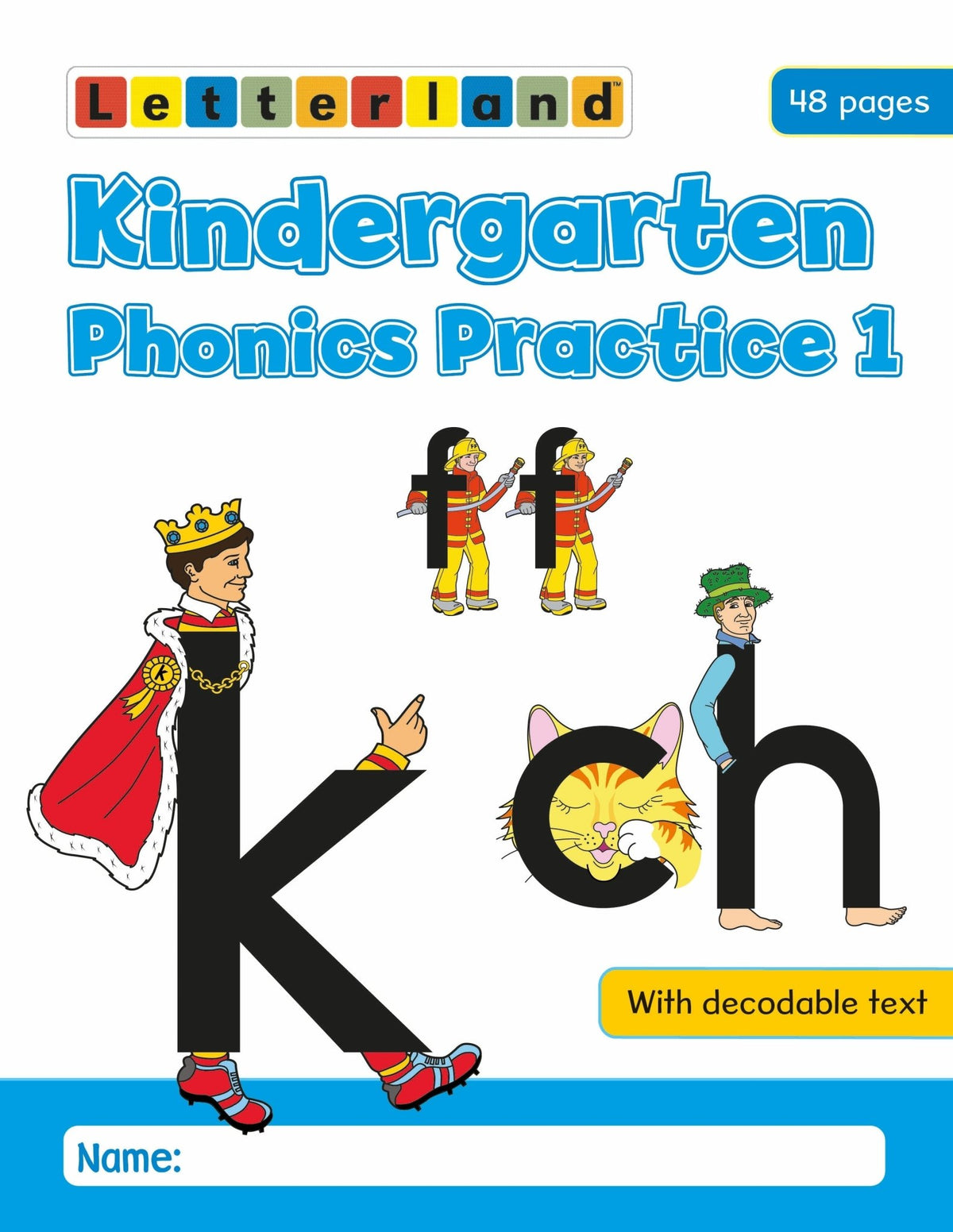 Kindergarten Phonics Practice (Set of 2) - Letterland Canada