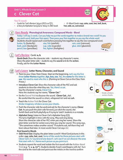 Kindergarten Teacher's Guide Set (2nd Edition) - Letterland Canada