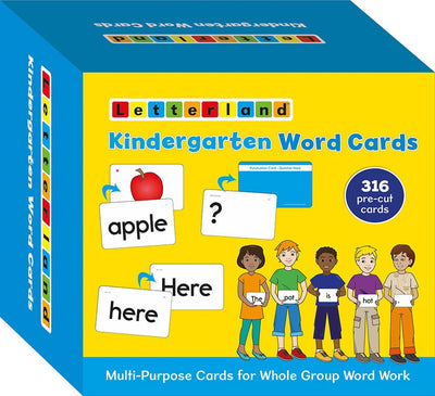 Kindergarten Word Cards (2nd Edition) - Letterland Canada