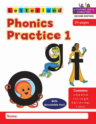 Phonics Practice (Set of 6) (2nd Edition) - Letterland Canada