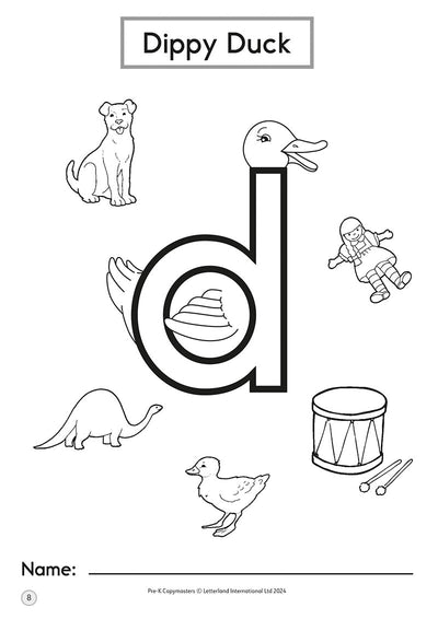 Pre-K Copymasters (2nd Edition) - Letterland Canada