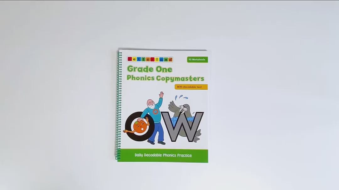 Grade One Phonics Copymasters [Classic]