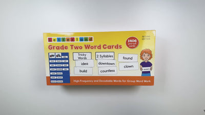 Grade Two Word Cards