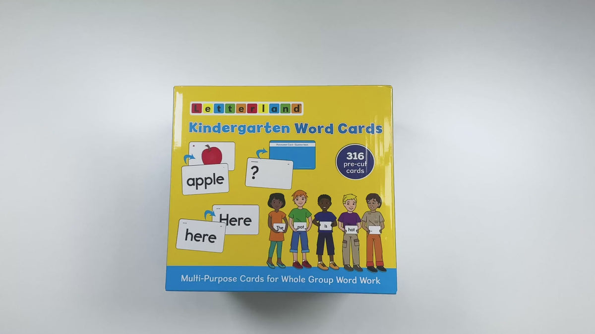 Kindergarten Word Cards (2nd Edition)