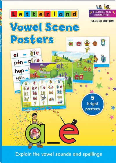 Vowel Scene Posters - Letterland Canada