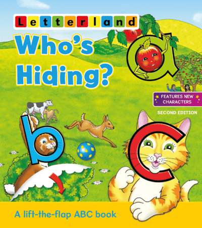 Who's Hiding? (flap book) - Letterland Canada