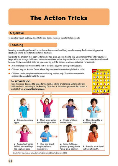 Early Years Handbook [Classic] - Letterland Canada