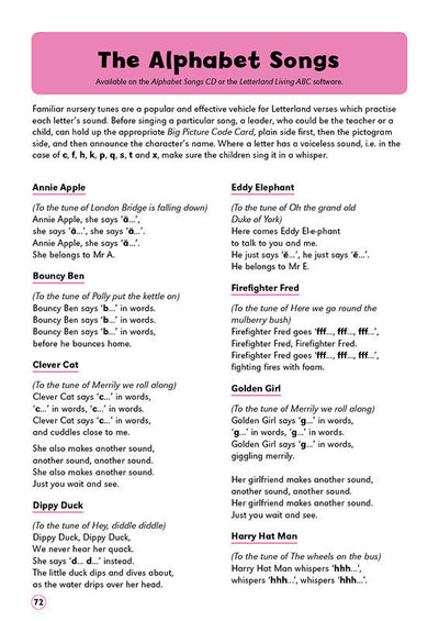 Early Years Handbook [Classic] - Letterland Canada