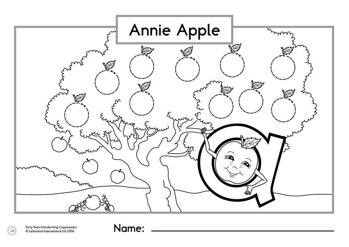 Early Years Handwriting Copymasters [Classic] - Letterland Canada