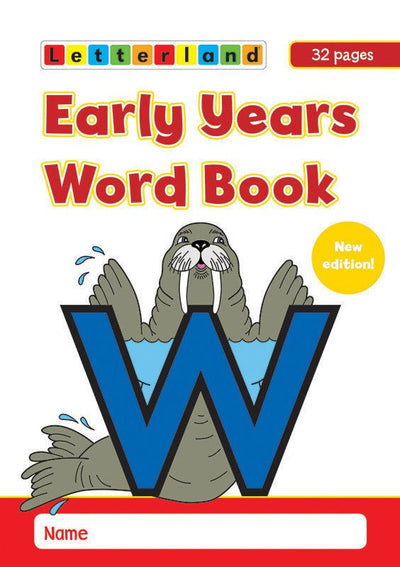 Early Years Word Book [Classic] - Letterland Canada