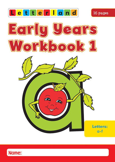 Early Years Workbooks (1 - 4) - Letterland Canada