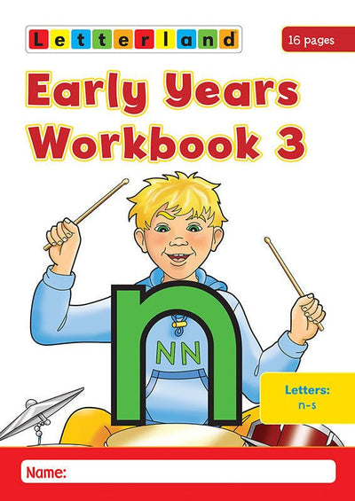 Early Years Workbooks (1 - 4) - Letterland Canada