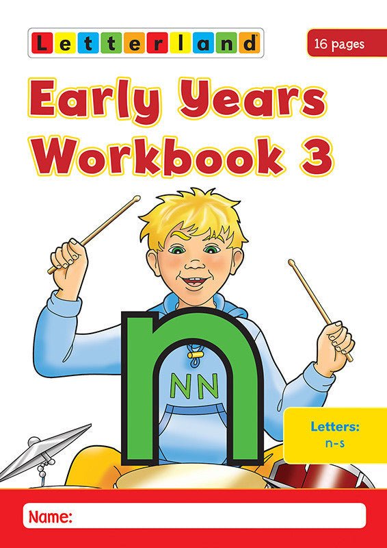 Early Years Workbooks (1 - 4) - Letterland Canada