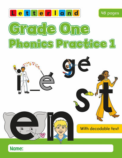 Grade One Phonics Practice (Pack of 2) - Letterland Canada