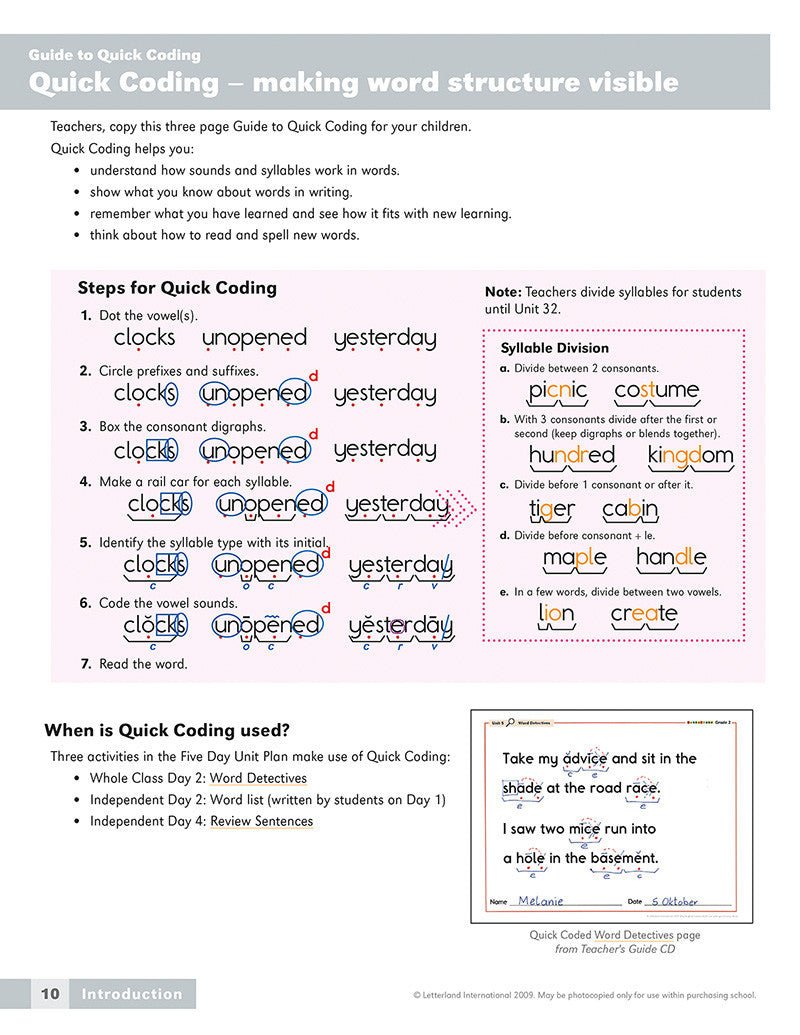 Grade Two Teacher's Guide - Letterland Canada