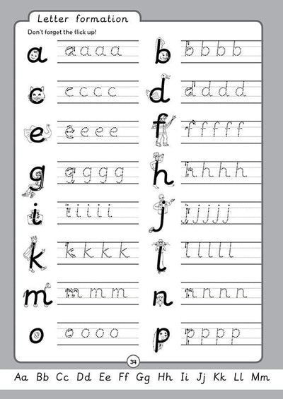 Handwriting Practice 2 [Classic] - Letterland Canada