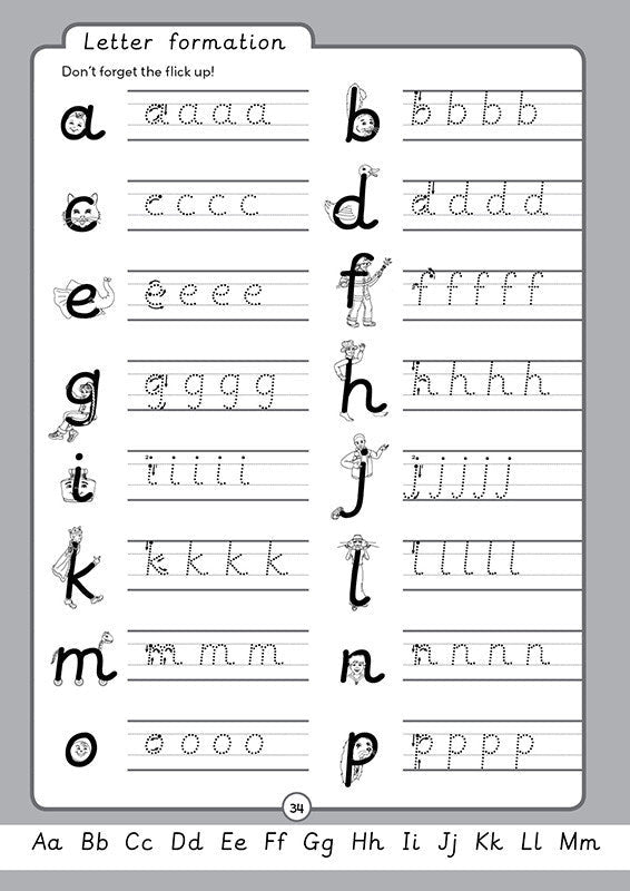 Handwriting Practice 2 [Classic] - Letterland Canada