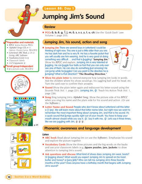 Kindergarten Vol. 2 Teacher's Guide - Letterland Canada