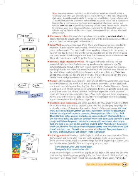 Kindergarten Vol.1 Teacher's Guide - Letterland Canada