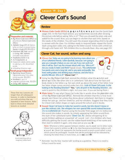 Kindergarten Vol.1 Teacher's Guide - Letterland Canada