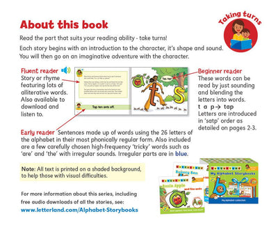 My Alphabet Storybooks (pack of 26) - Letterland Canada