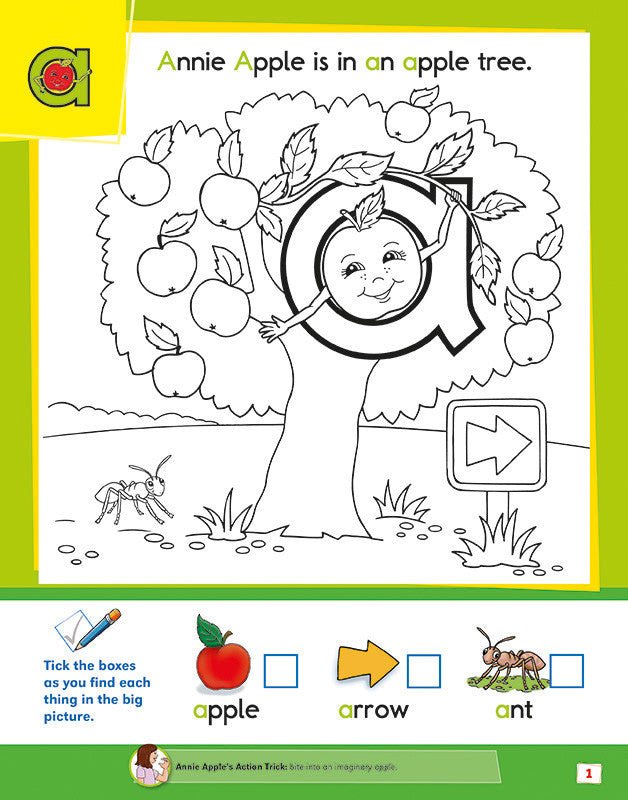 My First Alphabet Activity Book [Classic] - Letterland Canada