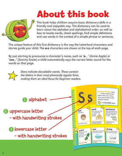 My First Dictionary [Classic] - Letterland Canada