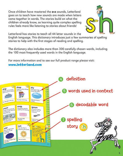 My First Dictionary [Classic] - Letterland Canada