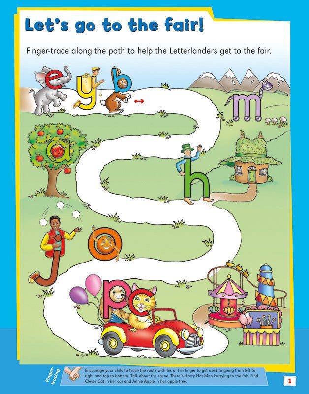 My First Handwriting Activity Book [Classic] - Letterland Canada