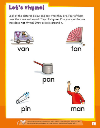 My First Rhyming Activity Book [Classic] - Letterland Canada