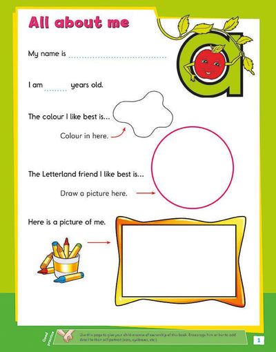 My Second Alphabet Activity Book [Classic] - Letterland Canada