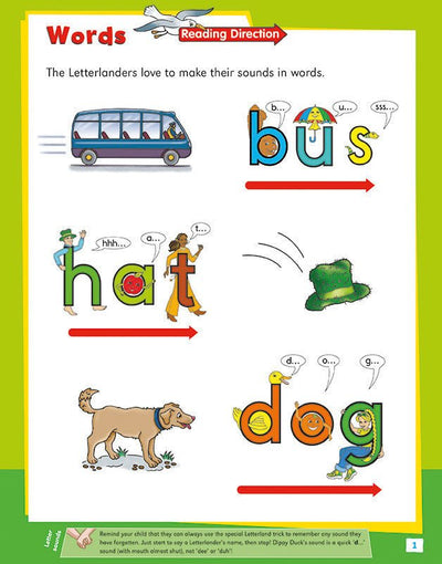My Second Reading Activity Book [Classic] - Letterland Canada
